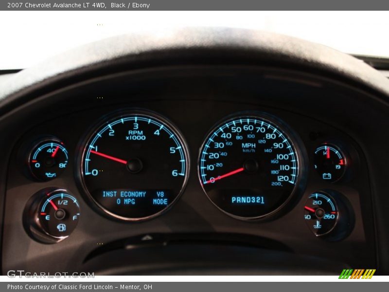  2007 Avalanche LT 4WD LT 4WD Gauges