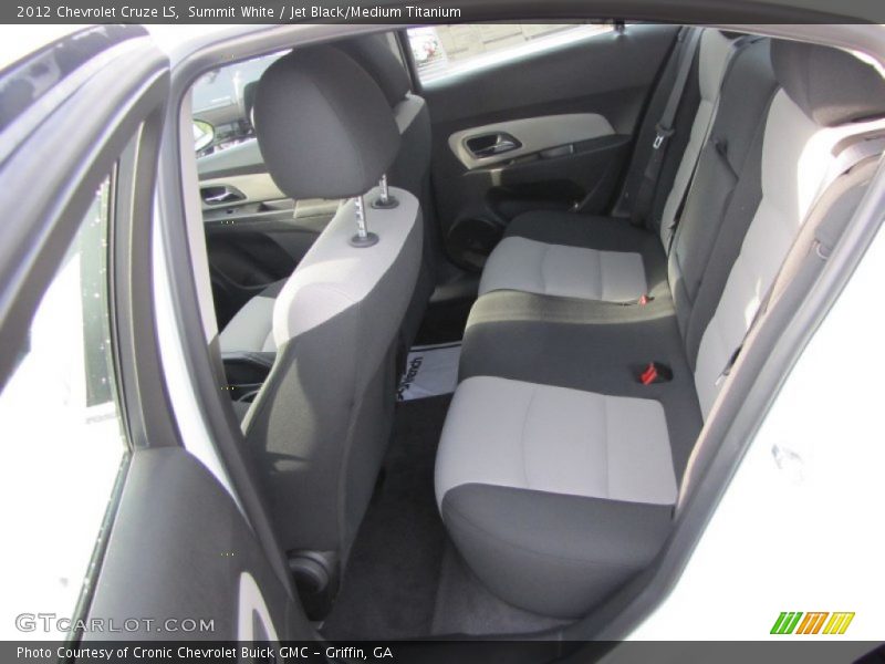 Summit White / Jet Black/Medium Titanium 2012 Chevrolet Cruze LS