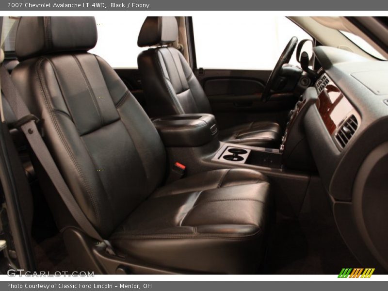 Black / Ebony 2007 Chevrolet Avalanche LT 4WD