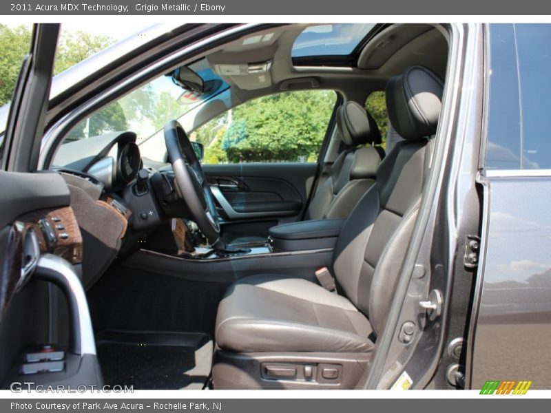  2011 MDX Technology Ebony Interior
