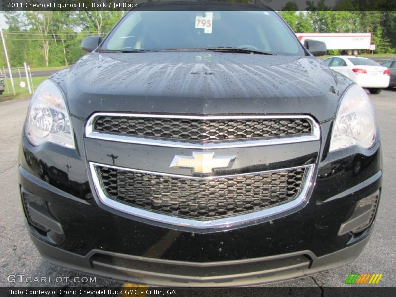 Black / Jet Black 2011 Chevrolet Equinox LT