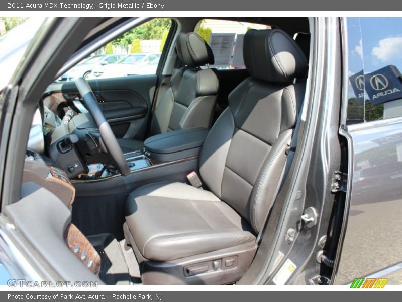  2011 MDX Technology Ebony Interior