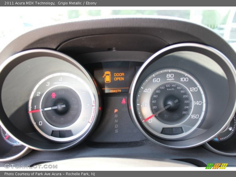  2011 MDX Technology Technology Gauges
