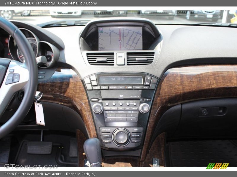 Grigio Metallic / Ebony 2011 Acura MDX Technology