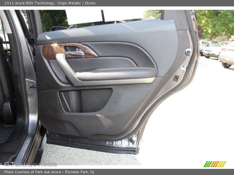 Grigio Metallic / Ebony 2011 Acura MDX Technology