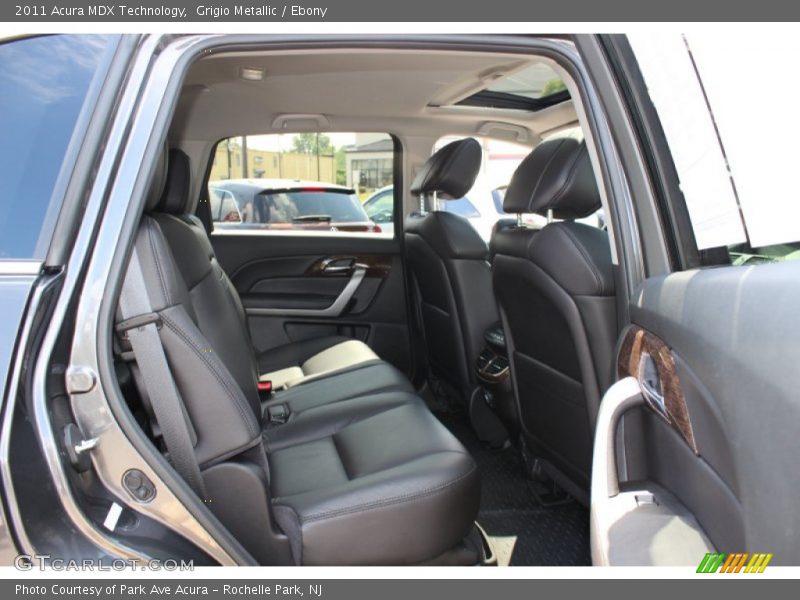 Grigio Metallic / Ebony 2011 Acura MDX Technology
