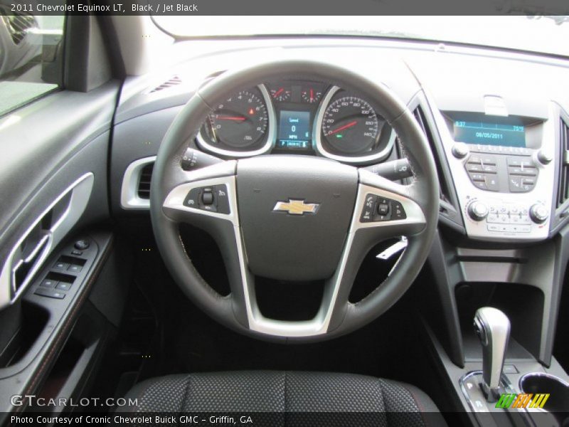 Black / Jet Black 2011 Chevrolet Equinox LT