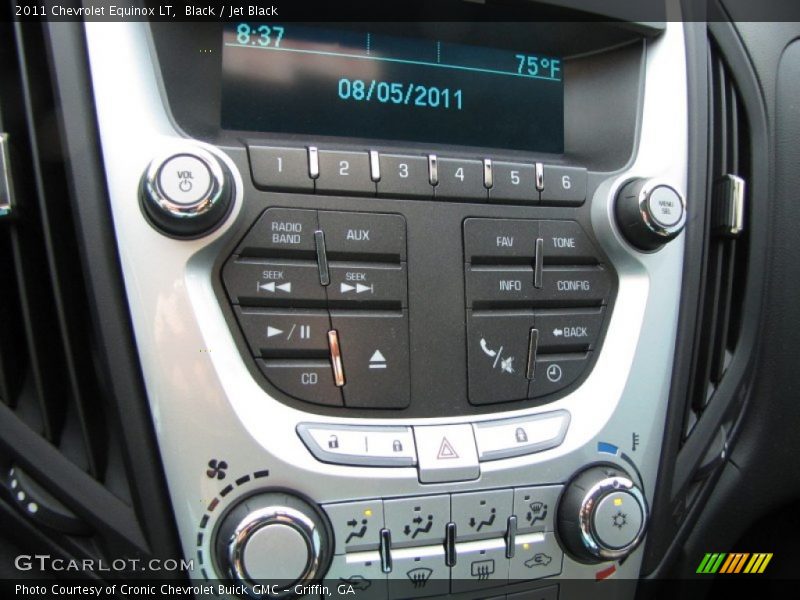 Black / Jet Black 2011 Chevrolet Equinox LT