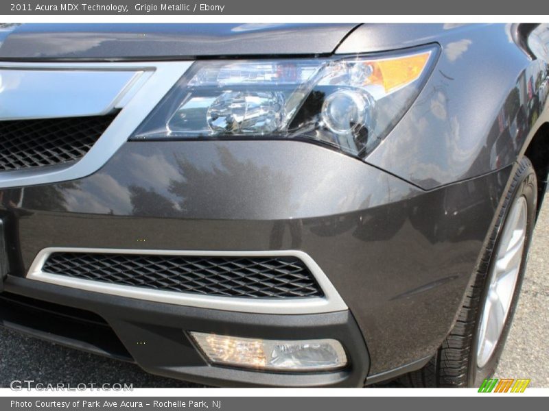 Grigio Metallic / Ebony 2011 Acura MDX Technology