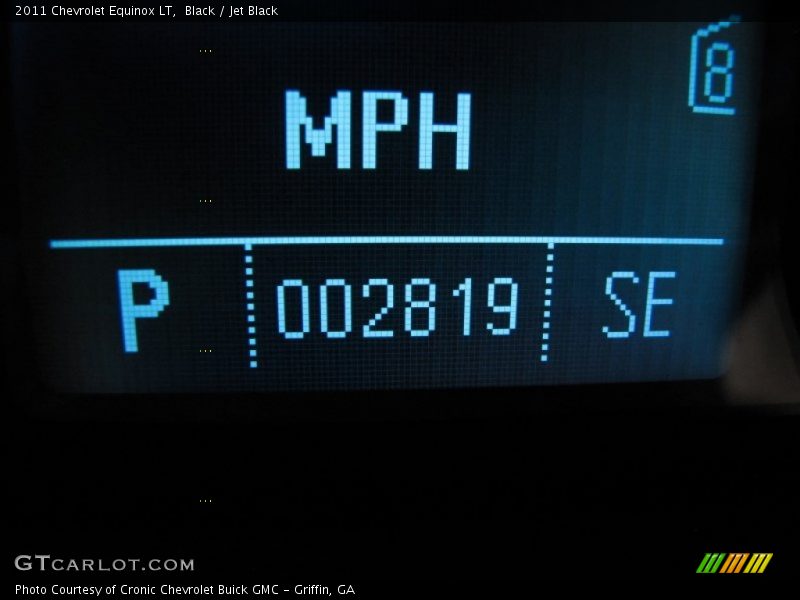 Black / Jet Black 2011 Chevrolet Equinox LT