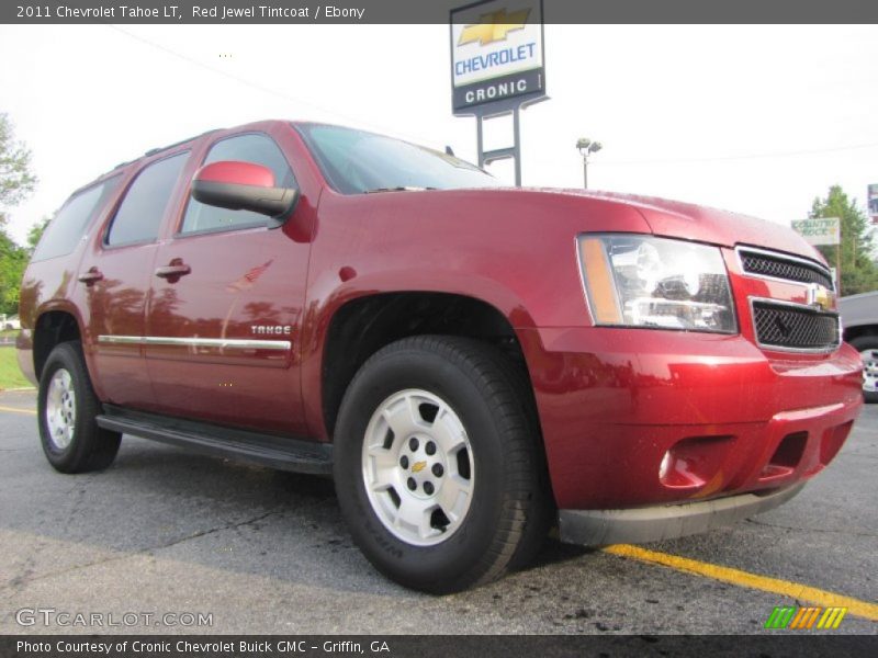 Red Jewel Tintcoat / Ebony 2011 Chevrolet Tahoe LT