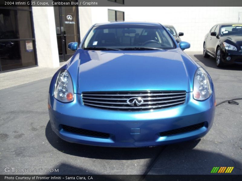 Caribbean Blue / Graphite 2004 Infiniti G 35 Coupe