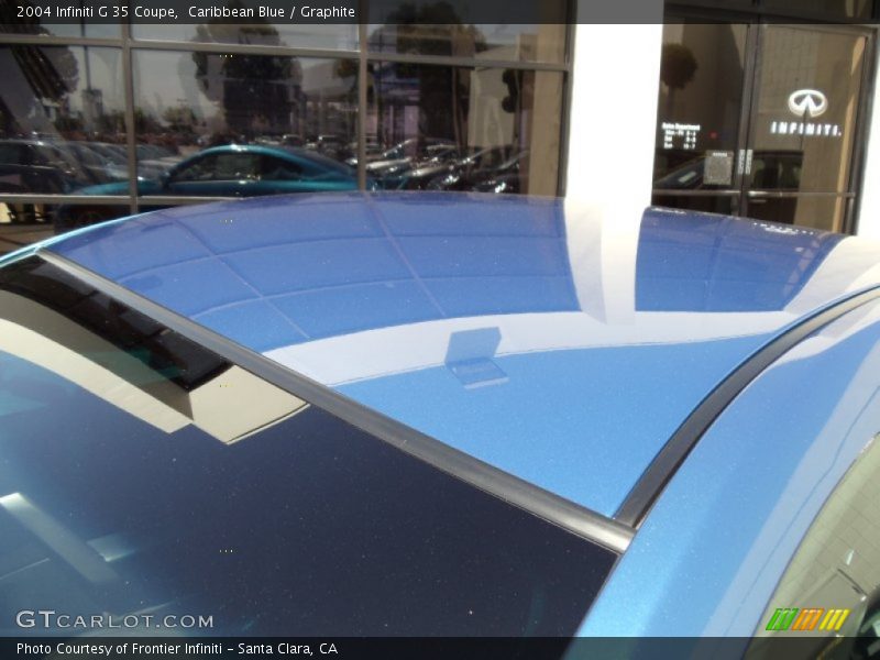 Caribbean Blue / Graphite 2004 Infiniti G 35 Coupe