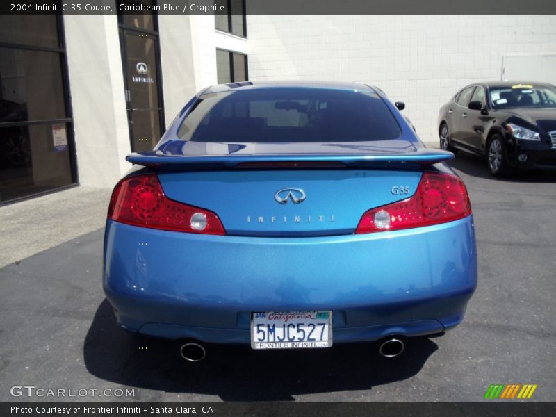 Caribbean Blue / Graphite 2004 Infiniti G 35 Coupe