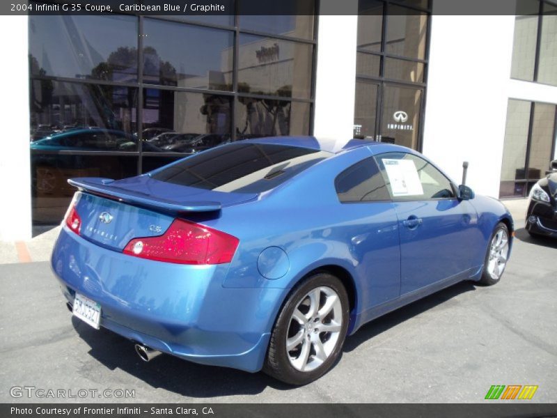 Caribbean Blue / Graphite 2004 Infiniti G 35 Coupe