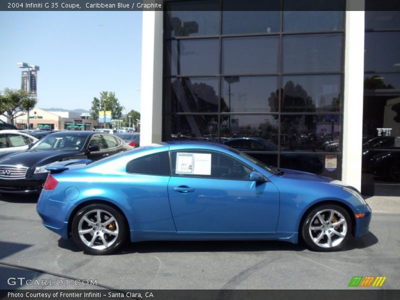 Caribbean Blue / Graphite 2004 Infiniti G 35 Coupe