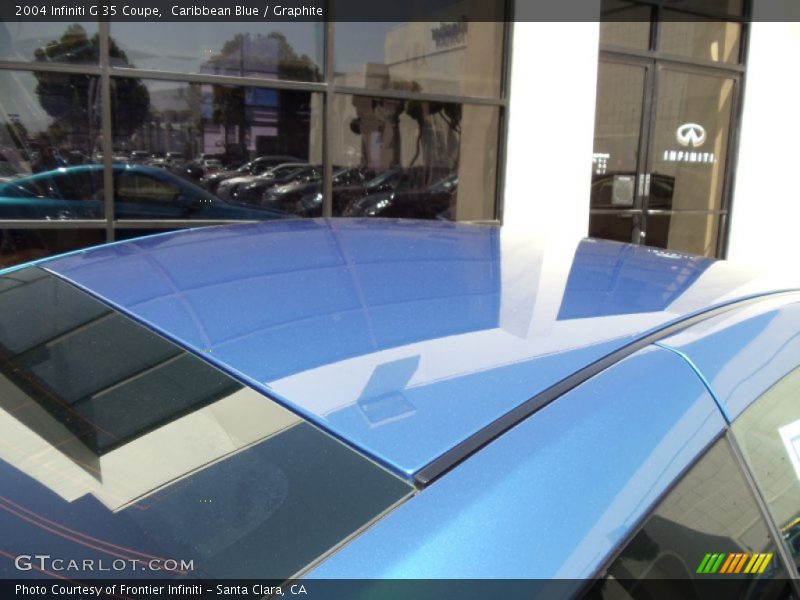 Caribbean Blue / Graphite 2004 Infiniti G 35 Coupe
