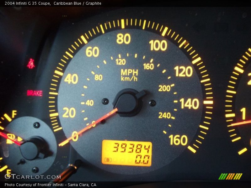 Caribbean Blue / Graphite 2004 Infiniti G 35 Coupe