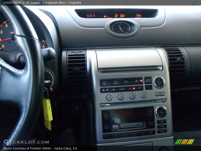 Caribbean Blue / Graphite 2004 Infiniti G 35 Coupe