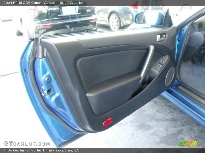 Caribbean Blue / Graphite 2004 Infiniti G 35 Coupe