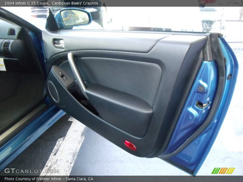 Caribbean Blue / Graphite 2004 Infiniti G 35 Coupe