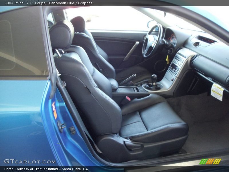 Caribbean Blue / Graphite 2004 Infiniti G 35 Coupe