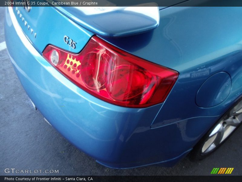 Caribbean Blue / Graphite 2004 Infiniti G 35 Coupe