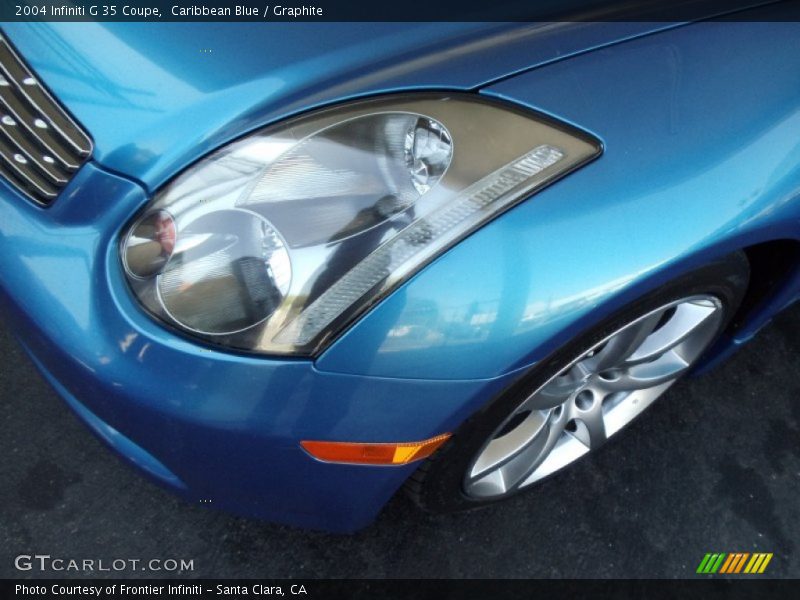 Caribbean Blue / Graphite 2004 Infiniti G 35 Coupe