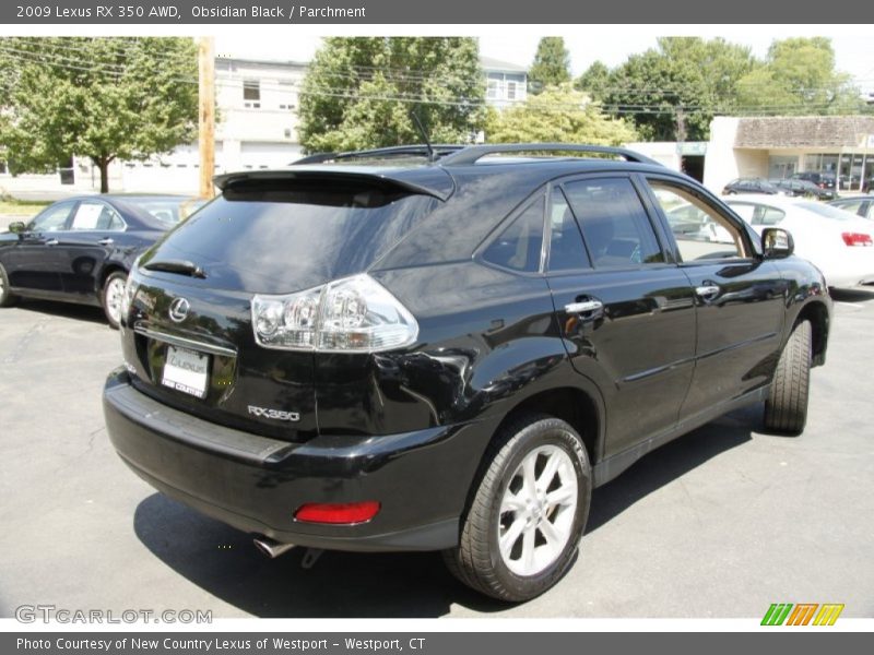 Obsidian Black / Parchment 2009 Lexus RX 350 AWD