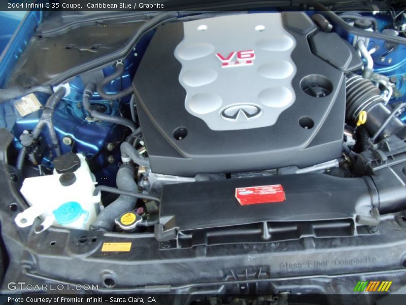 Caribbean Blue / Graphite 2004 Infiniti G 35 Coupe