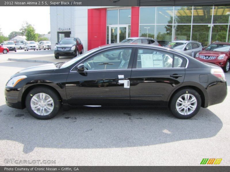 Super Black / Frost 2012 Nissan Altima 2.5 S