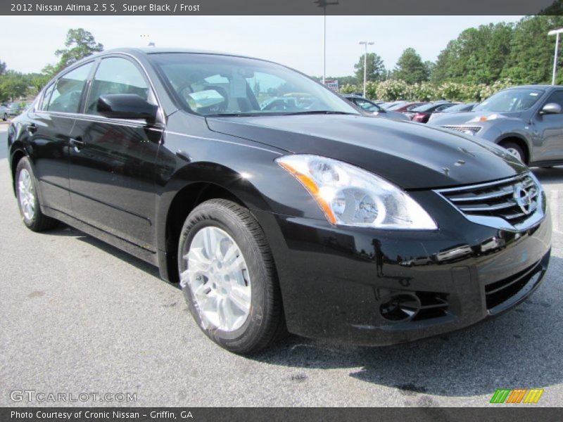 Super Black / Frost 2012 Nissan Altima 2.5 S