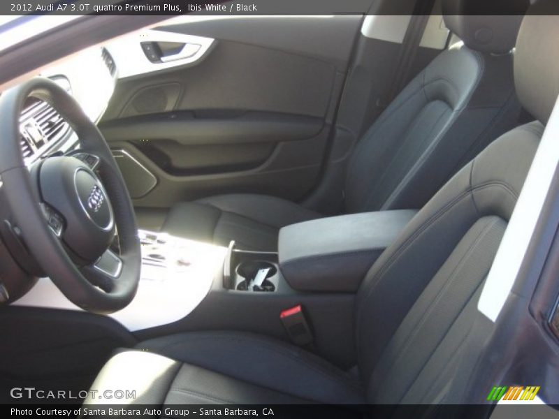 Ibis White / Black 2012 Audi A7 3.0T quattro Premium Plus