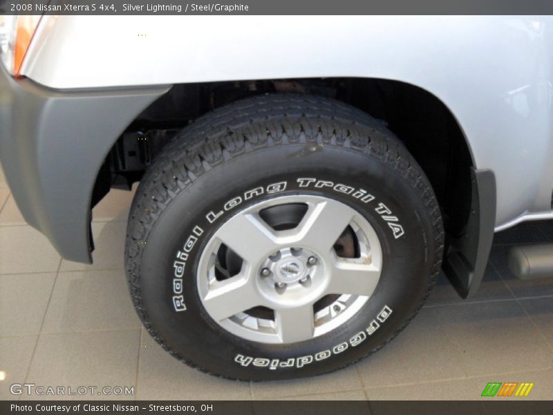 Silver Lightning / Steel/Graphite 2008 Nissan Xterra S 4x4