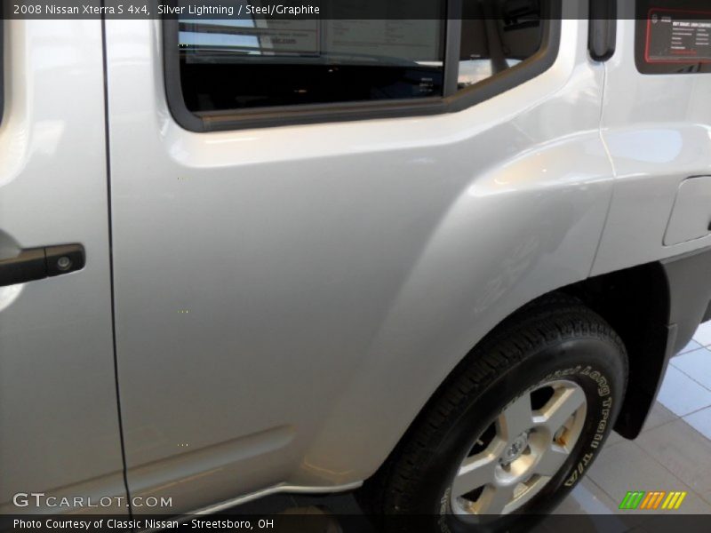 Silver Lightning / Steel/Graphite 2008 Nissan Xterra S 4x4
