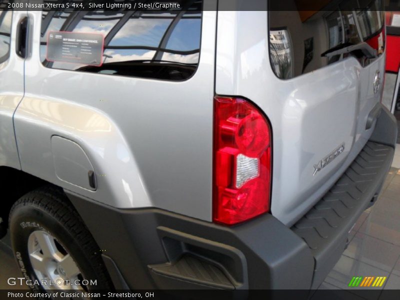 Silver Lightning / Steel/Graphite 2008 Nissan Xterra S 4x4