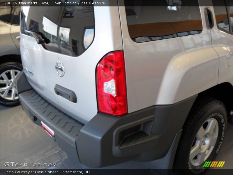 Silver Lightning / Steel/Graphite 2008 Nissan Xterra S 4x4