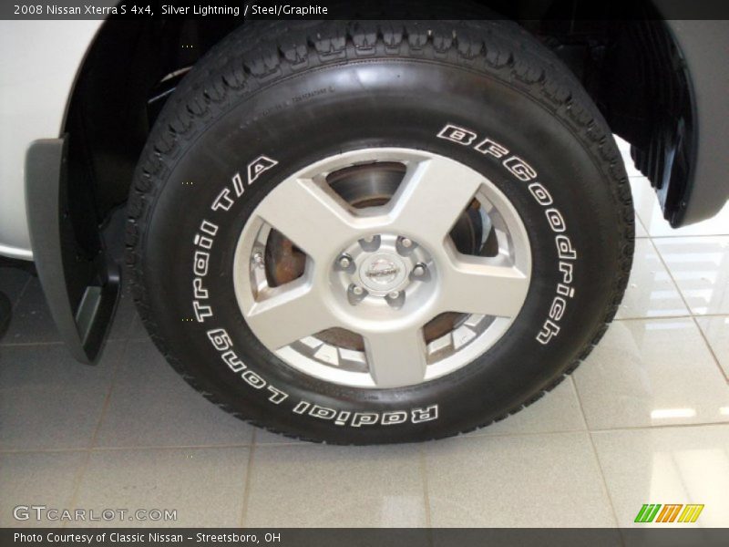 Silver Lightning / Steel/Graphite 2008 Nissan Xterra S 4x4