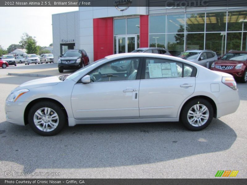 Brilliant Silver / Frost 2012 Nissan Altima 2.5 S