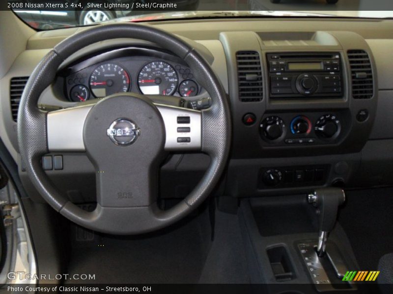 Silver Lightning / Steel/Graphite 2008 Nissan Xterra S 4x4