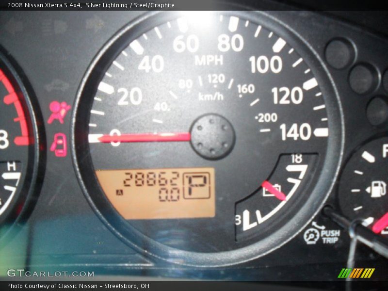 Silver Lightning / Steel/Graphite 2008 Nissan Xterra S 4x4