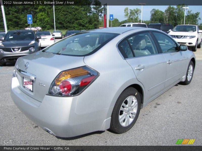 Brilliant Silver / Frost 2012 Nissan Altima 2.5 S