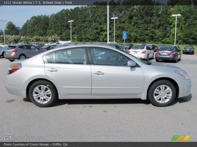 Brilliant Silver / Frost 2012 Nissan Altima 2.5 S