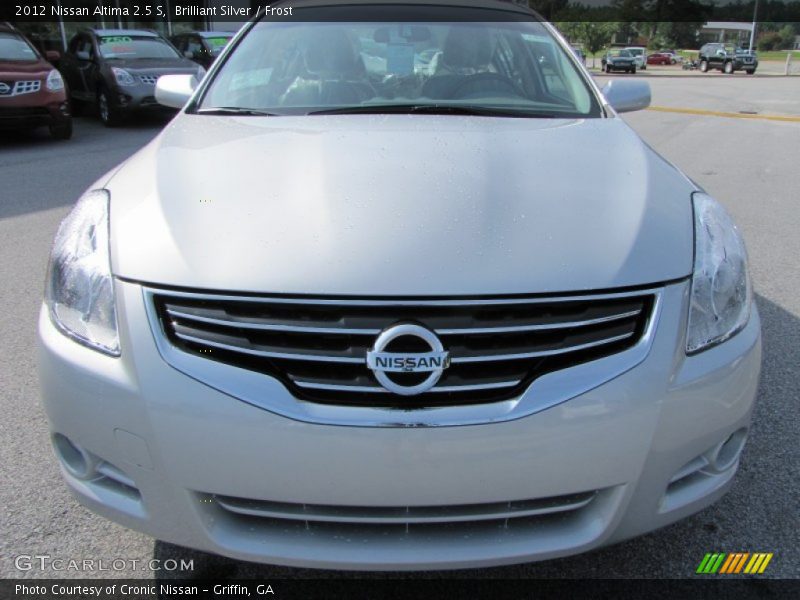 Brilliant Silver / Frost 2012 Nissan Altima 2.5 S