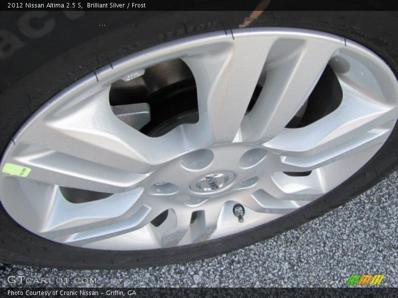 Brilliant Silver / Frost 2012 Nissan Altima 2.5 S