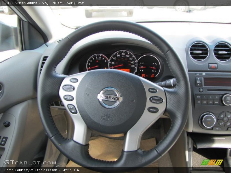 Brilliant Silver / Frost 2012 Nissan Altima 2.5 S
