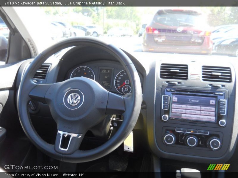 Blue Graphite Metallic / Titan Black 2010 Volkswagen Jetta SE Sedan