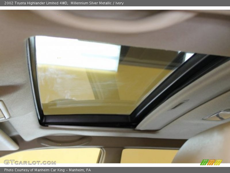 Millennium Silver Metallic / Ivory 2002 Toyota Highlander Limited 4WD