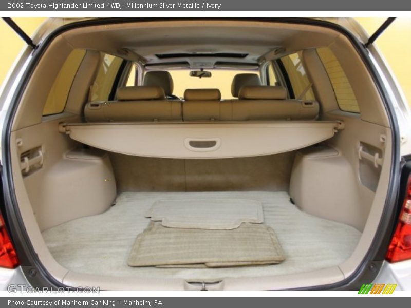 Millennium Silver Metallic / Ivory 2002 Toyota Highlander Limited 4WD