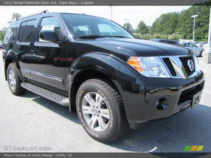 Super Black / Graphite 2011 Nissan Pathfinder Silver 4x4